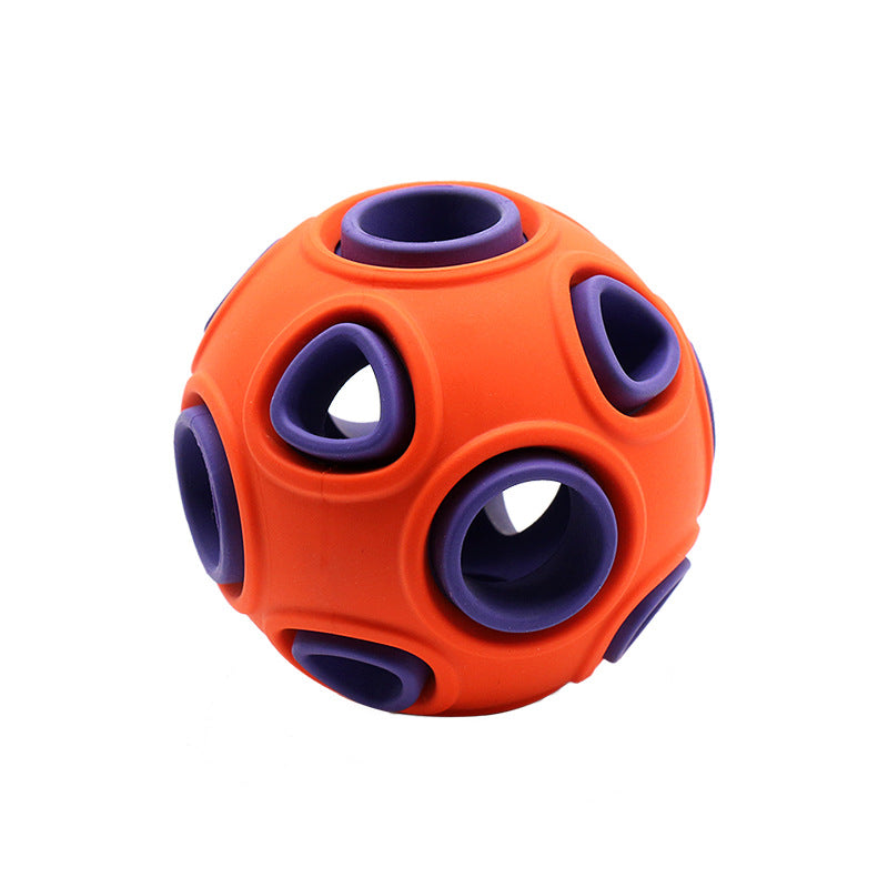 Glow-in-the-Dark Dog Toy Ball for Chewing (Medium/Large)